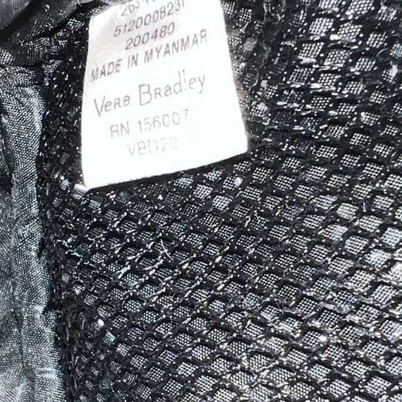 Vera Bradley Grand Hanging Organizer Frosted Floral Double Handles Hanger - Picture 6 of 10